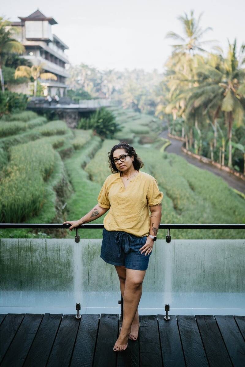 A calm Sunday Reset journalling moment